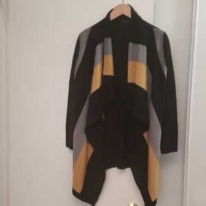 A v A cardigan sweater